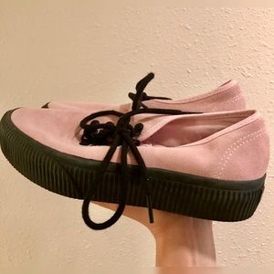 💖 👀 Vans Baby Pink Platform Creepers 💖